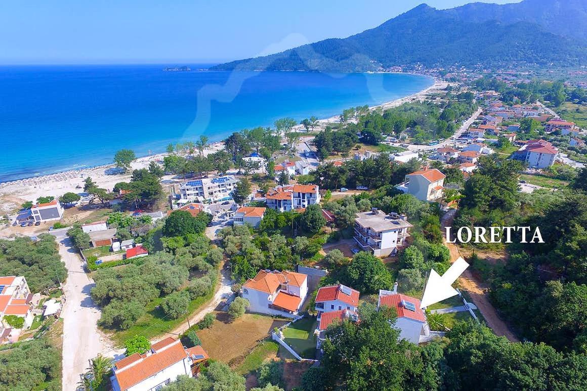 Loretta Maisonettes And Studios Chrysi Ammoudia ภายนอก รูปภาพ